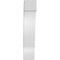 Ekena Millwork 3 1/2-in. W x 6-in. D x 18-in. H Balboa Architectural Grade PVC Knee Brace BRCP035X06X18BOA - alternate 4